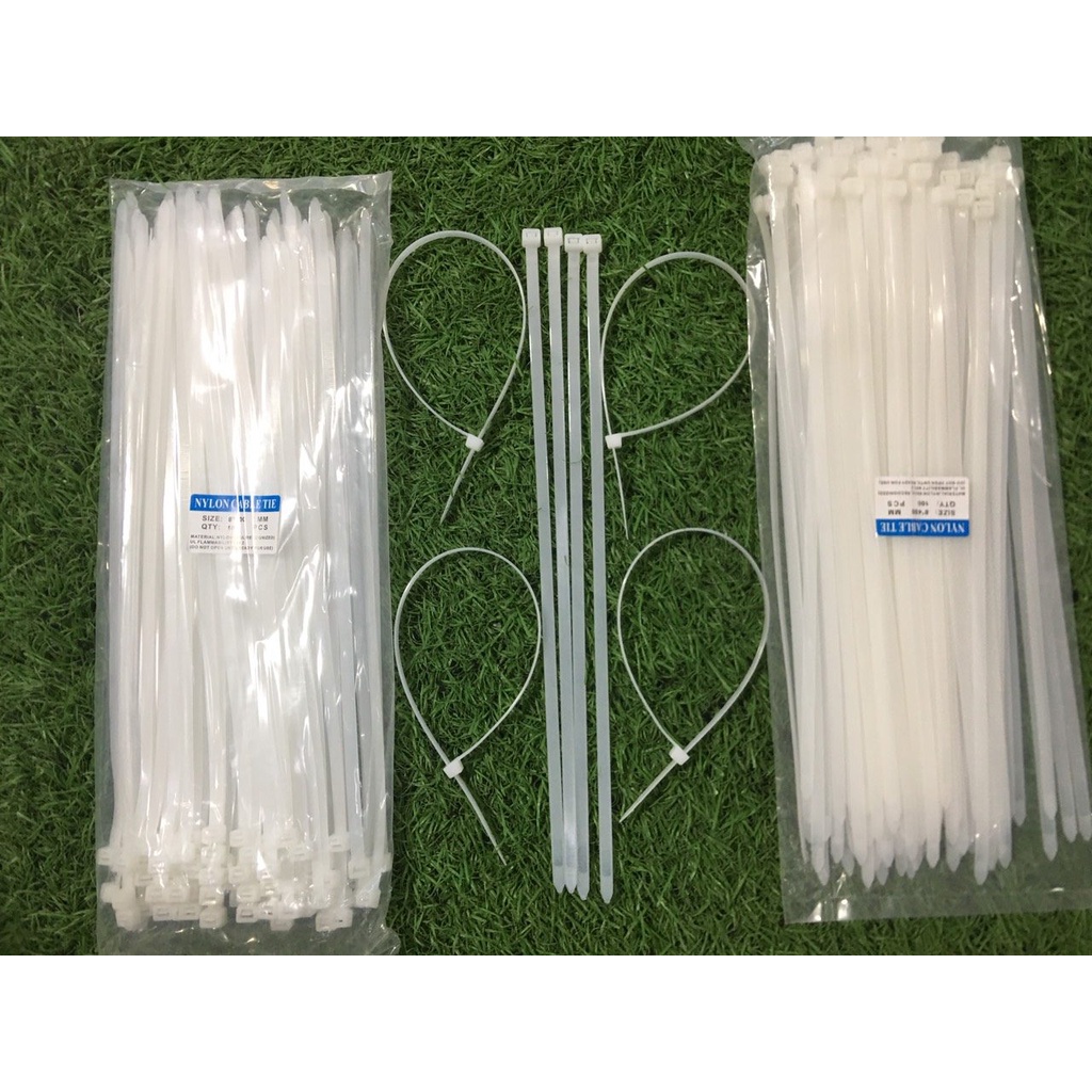Dây rút, dây thít đủ kích thước chiều dài 40cm, 50cm loại dày bản lớn ...