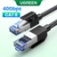 Cáp Ethernet UGREEN CAT8 40Gbps 2000 MHz CAT 8 Mạng Nylon Bện Internet Lan Dây Cho Laptop PS 4 RJ45 Cáp