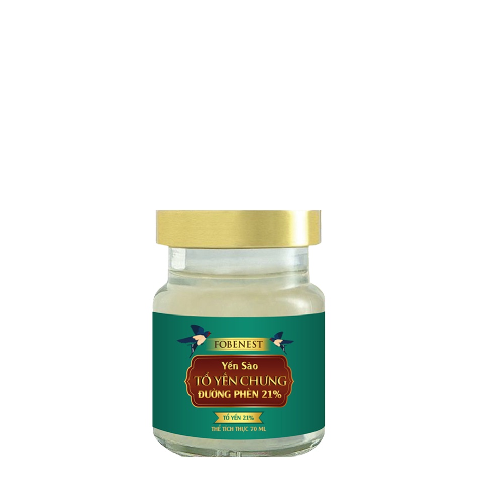 Hộp Yến Sào Fobelife 21% Yến Giúp Bồi Bổ Cơ Thể N2 - Lọ 70ml