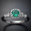 Đệm chất lượng cao cấp Halo Green Ring Quà tặng kỷ niệm nữ cho mọi dịp
