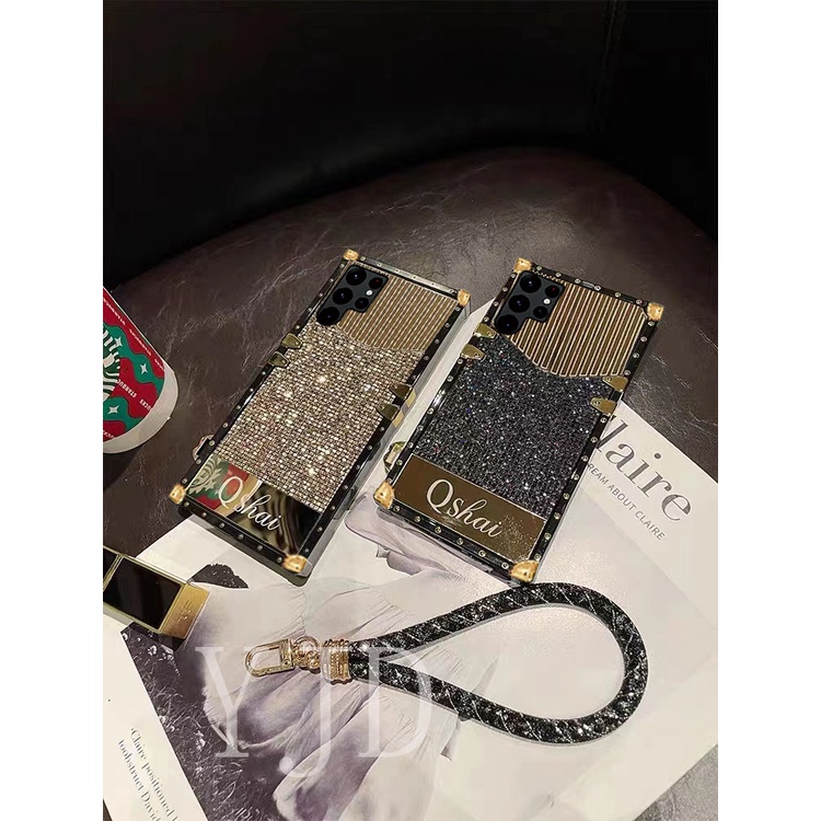 Ốp Điện Thoại Chống Sốc Có Dây Đeo Cho Samsung S23 Ultra S23 +