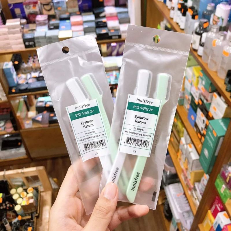 Dao Cạo Lông Mày Innisfree Eyebrow Razor (Bộ 2 Dao) Shopee Việt Nam