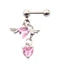 Bông tai Zircon hình trái tim BTF dành cho nữ Sinh nhật kỷ niệm ngày lễ tình nhân