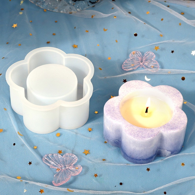 Boom Chân Nến Khuôn Thạch Cao Thạch Cao Cho DIY Trang Sức Người Tổ Chức Trang Trí Nhà