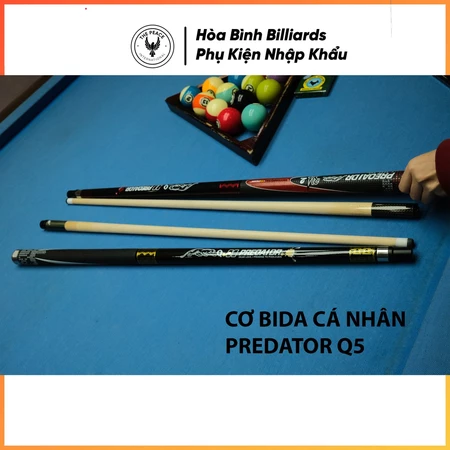 Gậy Bida - Cơ Bida Predator Q5 - Cơ Bida Cao Cấp, Chuyên Nghiệp, Chính Hãng