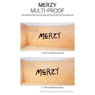 Bút Kẻ Mắt Merzy Another Me The First Pen Eyeliner Sắc Nét Đầu Mảnh Không Lem Nhập Khẩu Chính Hãng