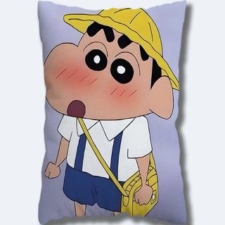 Vỏ Gối Crayon Shin-chan Hoạt Hình Dễ Thương Trẻ Em Fashiom Một Mặt In Polyeste Sofa Đệm Trang Trí Nhà Cửa (Không Có Lõi)
