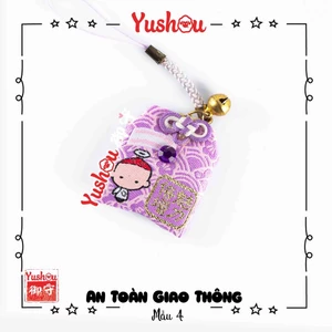 Túi Phước Yushou ATGT Mẫu 4 - Kiểu Omamori Nhật, Có sẵn, Quà tặng ý nghĩa.
