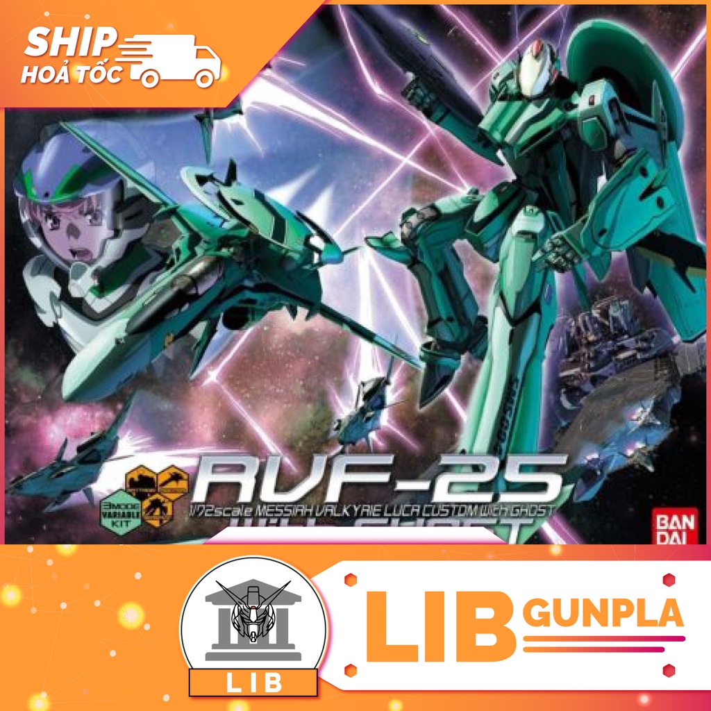 Figurine Rvf-25 Messiah Valkyrie – Luca Custom, Macross, Bandai