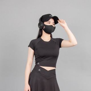 Áo Croptop Pro C019 cá tính 2in1 sẵn đệm tập luyện thể thao , đi chơi ,đi bơi