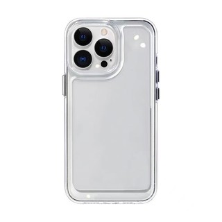 Ốp lưng iphone trong suốt siêu dày viền vuông nút bấm kim loại 6/6s/7/8/x/xr/xs/11/12/13/14/15/16/17pro max/plus - sd196