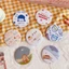 Gương mỹ phẩm vuông tròn nhỏ cầm tay sành điệu cho bé gái