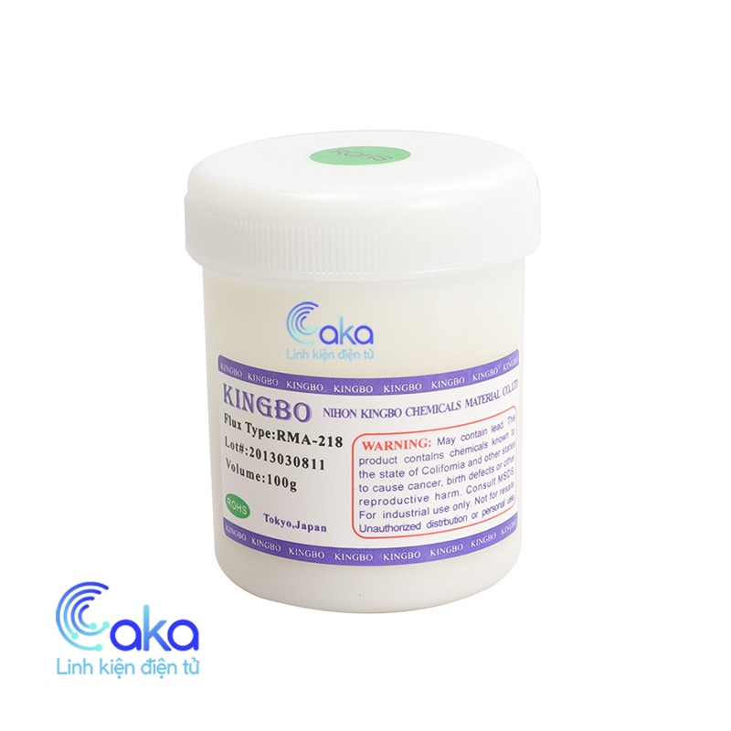 Pasta Flussante RMA-218 No-clean 10cc Con Ago | Alta Viscosità Per Reballing BGA/CSP | Saldatura Luminosa E Basso Fumo | Per Schede Madri E Telefoni