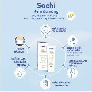 Kem đa năng Sachi cho trẻ từ 0m+