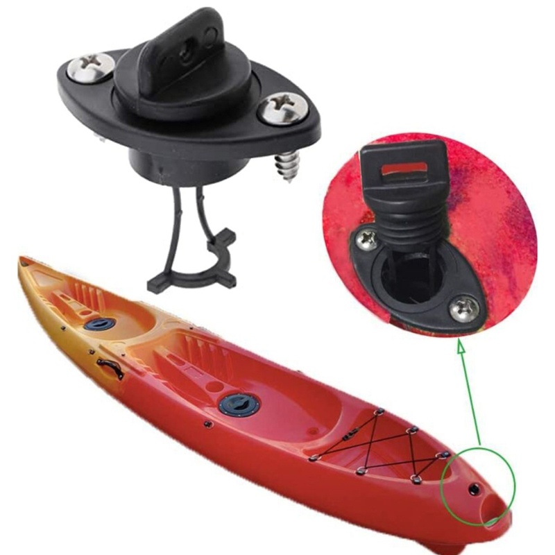 Mis Marine Drain Plug Stern Wire Plug Bilge Nước thải Ổ cắm thuyền Kayak Cao su Van thoát nước Marine Drain Plug Thuyền Accessori