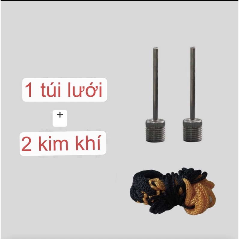 Bơm mini cầm tay đa năng (TẶNG 1 kim) bơm bóng đá bóng rổ bóng chuyền...xe đạp, phao