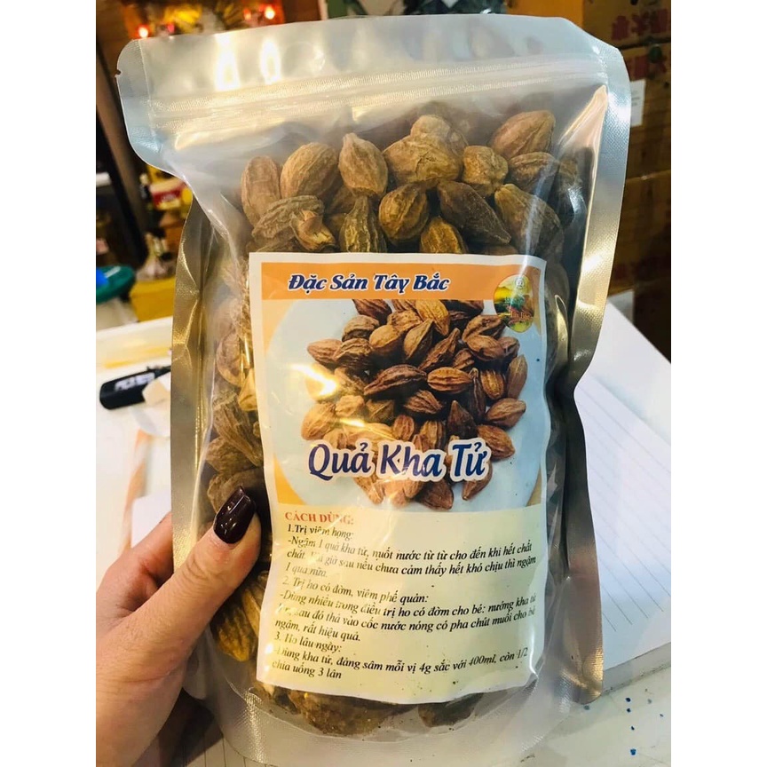 Quả kha tử khô 300g( To, Đều, Đẹp ), Quả chiêu liêu - Giảm ho, viêm họng, khàn tiếng