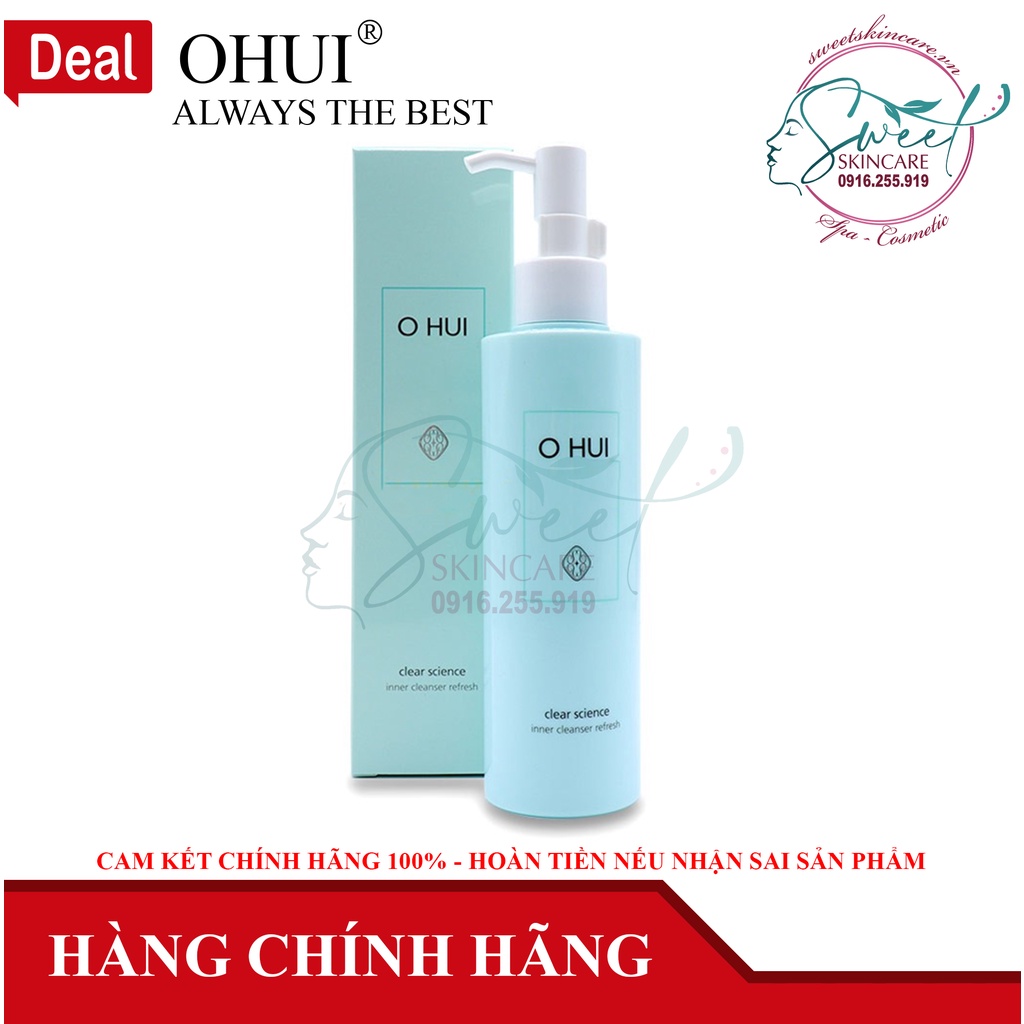 Dung dịch vệ sinh phụ nữ Cao cấp Ohui Body Science Inner Cleanser ...