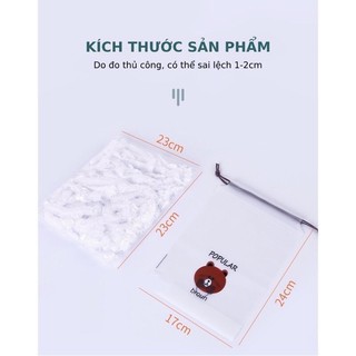 COMBO màng bọc thực phẩm PE túi gấu có chun bọc đồ ăn co giãn PROKI