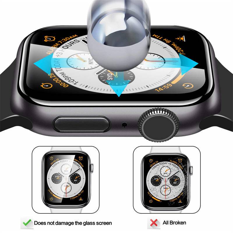 Kính Cường Lực 3d Bảo Vệ Màn Hình Đồng Hồ Thông Minh apple watch ultra 2 series 9 8 7 49mm 41mm 45mm 6 5 4 3 2 1 se 2022 44mm 42mm 40mm 38mm