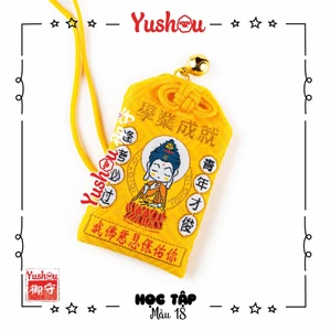 Túi Phước Yushou Học Tập Pháp Hoa Tự - Kiểu Omamori Nhật, Có sẵn, Quà tặng ý nghĩa