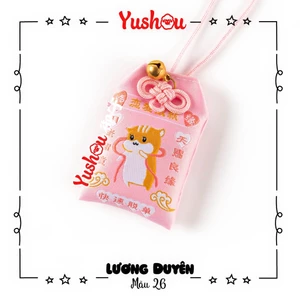 Túi Phước Yushou Tình Yêu Mẫu 26 - Kiểu Omamori Nhật, Có sẵn, Quà tặng ý nghĩa.