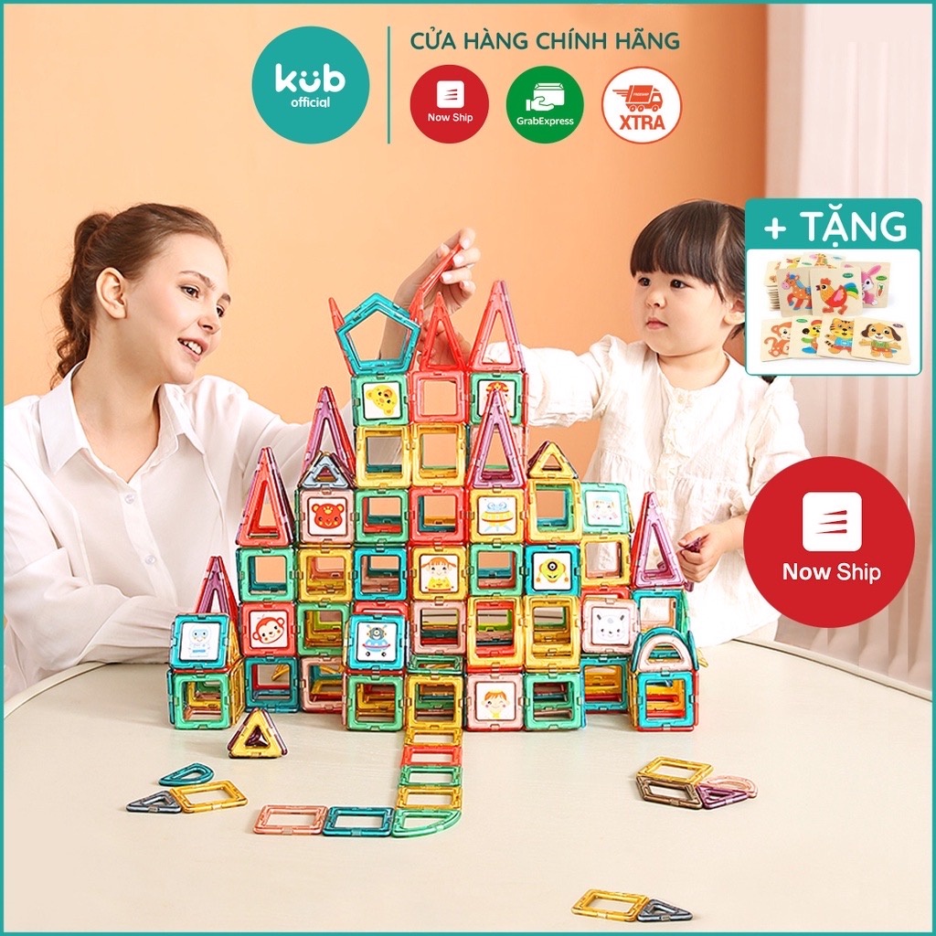 3050100PCS Khối xây dựng từ tính Xây dựng Giáo dục Đồ chơi ma thuật cho trẻ em
