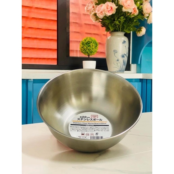 Tô trộn inox 22cm Nhật | Shopee Việt Nam