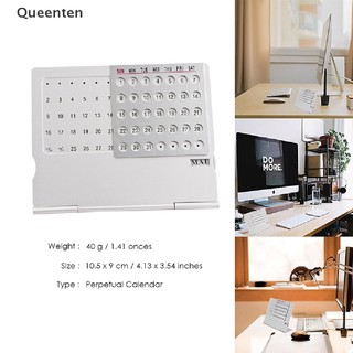 Queenten 1 Lịch Kim Loại 100 Năm Dành Cho Văn Phòng