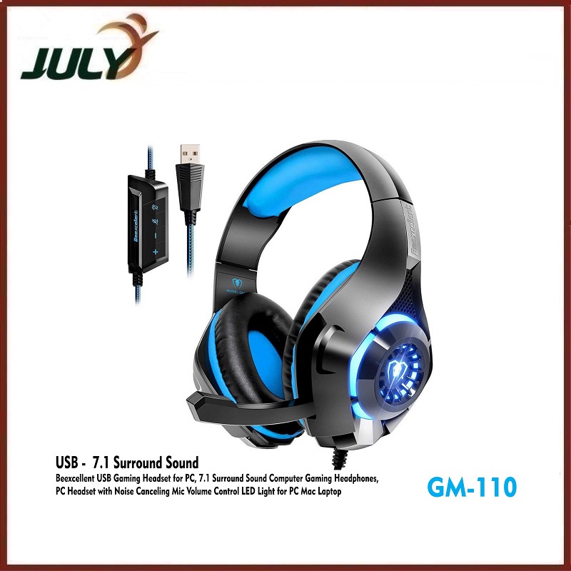 FOR ME Beexcellent Cuffie Gaming Over Ear Cuffie da Gioco Ave Microfono