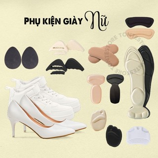 Cặp lót giày dép đa hình bảo vệ bàn chân, gót sau, chống rộng -  nữ cao cấp, nhiều kiểu dáng LOTCG02