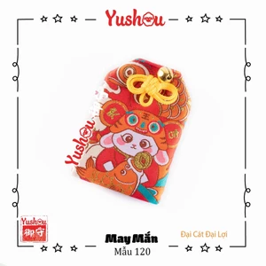 Túi Phước Yushou Mai Mắn Mẫu 120 - Đại Cát Đại Lợi - Kiểu Omamori Nhật, Có sẵn, Quà tặng ý nghĩa.