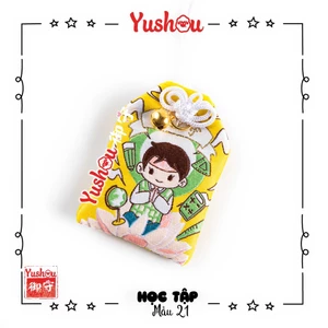 Túi Phước Yushou Học Tập Mẫu 21 - Kiểu Omamori Nhật, Có sẵn, Quà tặng ý nghĩa.