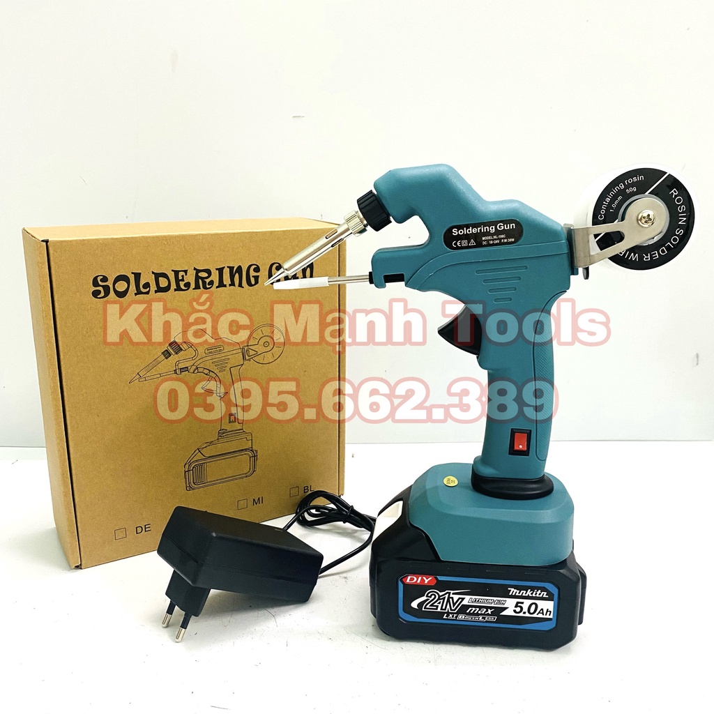 Mỏ Hàn Xung Dùng Pin MAKITA 18V - Mỏ Hàn Thiếc Tự Đẩy Tiện Dụng ...