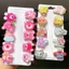 YT4 10 / chiếc SpongeBob SquarePants Lotso Dâu Gấu Dễ Thương Trẻ Em acrylic Kẹp Tóc Hoạt Hình Kẹp Tóc Cô Gái accessorie