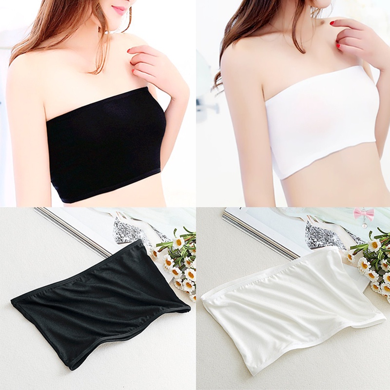 Áo Ngực Thể Thao Bandeau Mềm Mại Sang Trọng Cho Ngày Thường