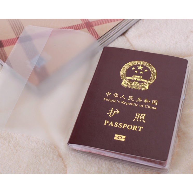 Vỏ bọc bọc hộ chiếu trong suốt dầy dặn chất lượng