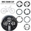 Xe Đạp Crank Cap Chainring Crank Set Phụ Kiện Xe Đạp Dây Xích Đen Bảo Vệ Bánh Xe
