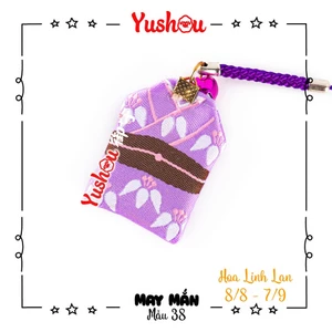 Túi Phước Yushou May Mắn Hoa Linh Lan - Kiểu Omamori Nhật, Có sẵn, Quà tặng ý nghĩa.