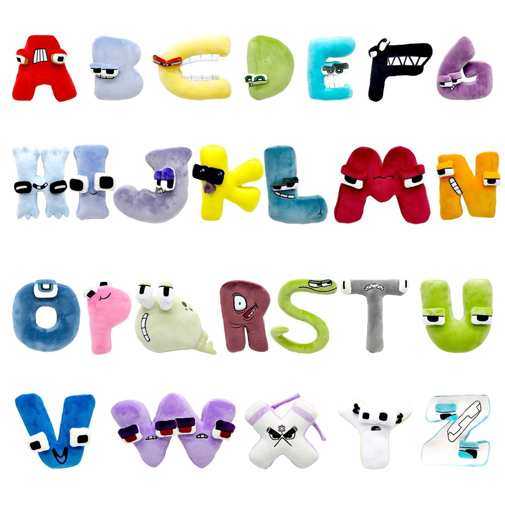 Cuddly Bảng Chữ Cái Lore Letter A Sang Trọng Giáo Dục Cho Bé Đồ Chơi Trang Trí Nhà