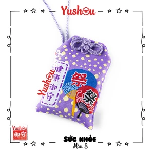 Túi Phước Yushou Sức Khỏe Mẫu 8 - Kiểu Omamori Nhật, Có sẵn, Quà tặng ý nghĩa.