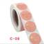 ST2 2.5cm 500 Cái / cuộn Nhãn Dán Tùy Chỉnh - Nhãn Dán Cảm Ơn Màu Hồng Đen bronzing Nhãn Dán Nhãn Cưới Tiệc Sinh Nhật