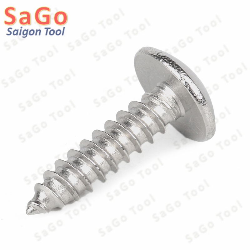 Vít răng thưa inox 304 Vít bắn gỗ đầu dù size M3 M4 M5 | Shopee Việt Nam