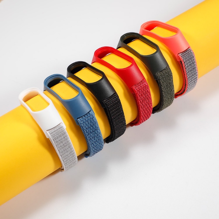 Dây đeo nylon thay thế cho Xiaomi Mi Band 10/9/8/7/6/5/4/3, dây thể thao, vòng đeo tay