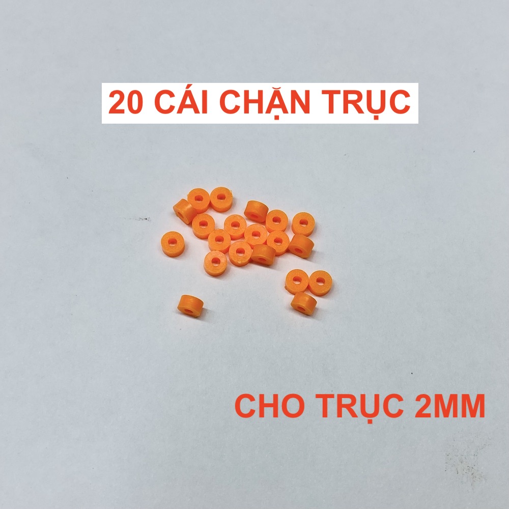 10 cái bánh răng nhựa ròng rọc mini đủ loại trục 2mm | Shopee Việt Nam