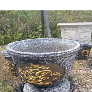 Khuôn chậu tròn rộng 50 cm không chân Nhựa abs