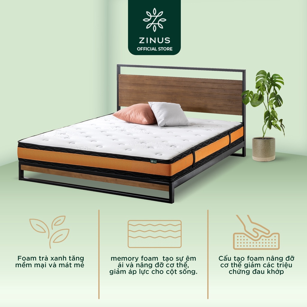 Zinus Memory Foam Cot