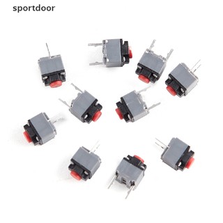 Set 10 Công Tắc Micro Không Dây 6 * 6 * 7.3 Im Lặng Kailh
