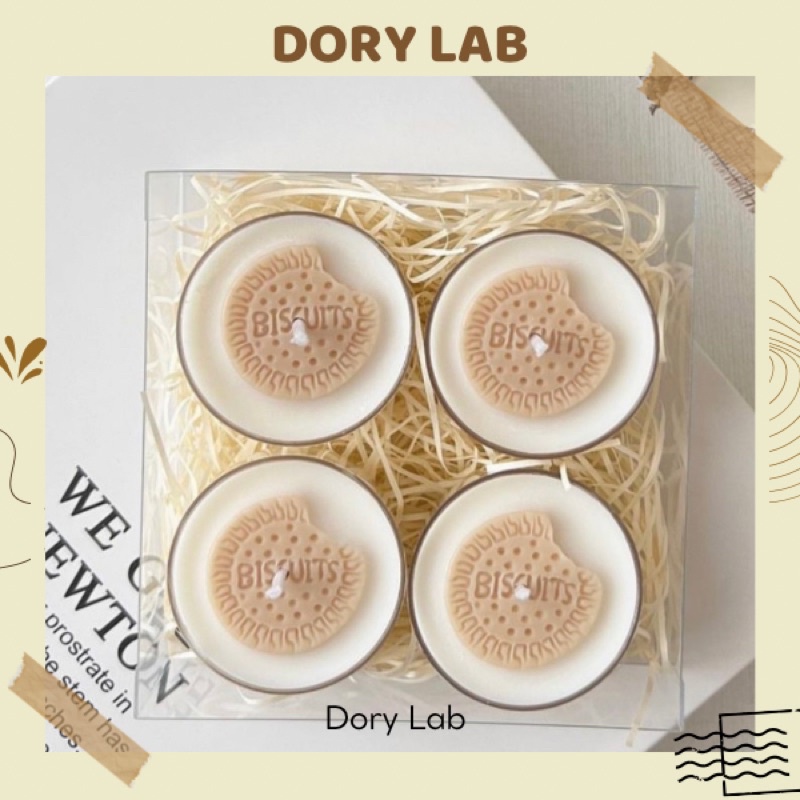 Nến Thơm Handmade Tealight Mini Bánh Quy Dory Lab Shopee Việt Nam