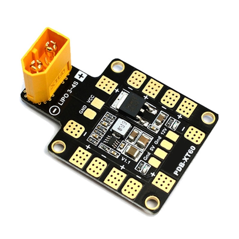 Fol Matek Mini Power Hub PDB XT60 Bảng phân phối điện PDB-XT60 với BEC 5V 12V cho FPV Drone Quadcopter QAV210 QAV-